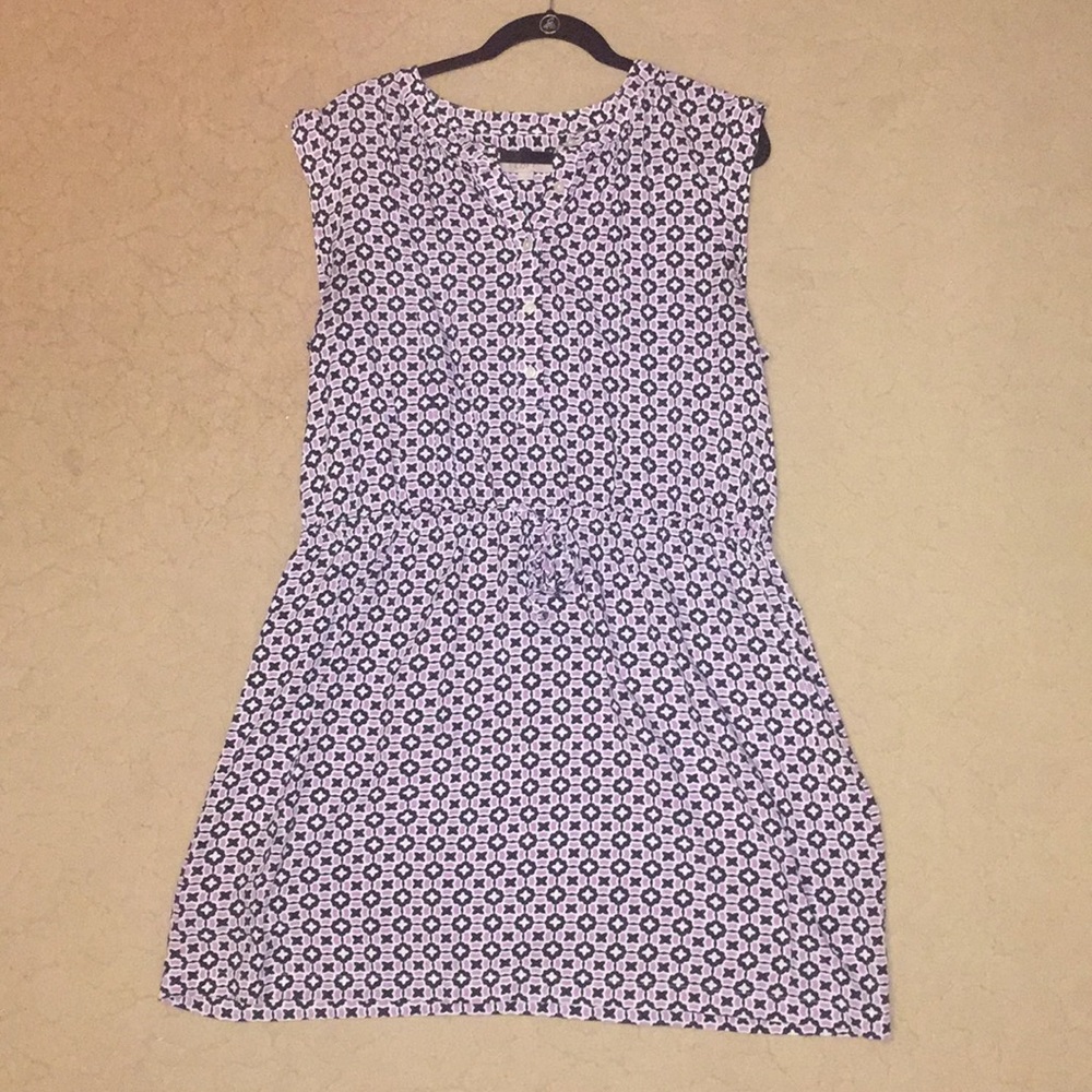 LOFT shirt dress with tie waist szXL